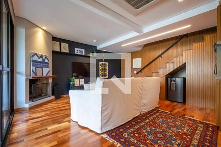 Sala/Cozinha de apartamento à venda com 2 quartos, 99m² em Pinheiros, São Paulo