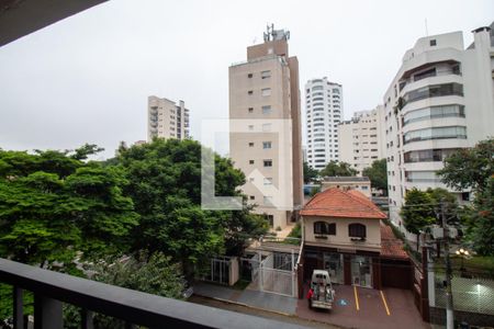 Varanda de kitnet/studio à venda com 1 quarto, 25m² em Campo Belo, São Paulo