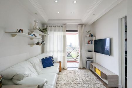 Sala de apartamento à venda com 3 quartos, 70m² em Vila Euclides, São Bernardo do Campo