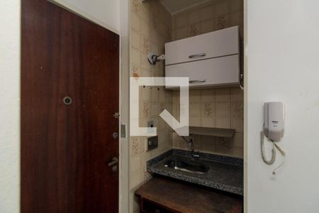 Cozinha de kitnet/studio à venda com 1 quarto, 40m² em Vila Buarque, São Paulo