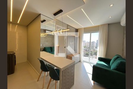 Sala de apartamento para alugar com 2 quartos, 38m² em Chácara Inglesa, São Paulo