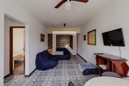 Sala de apartamento para alugar com 2 quartos, 100m² em Mar E Céu, Guarujá