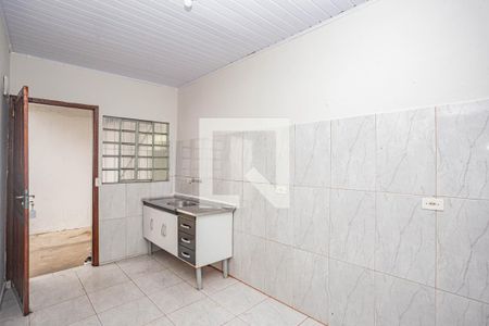 Cozinha de casa para alugar com 1 quarto, 26m² em Vila das Merces, São Paulo