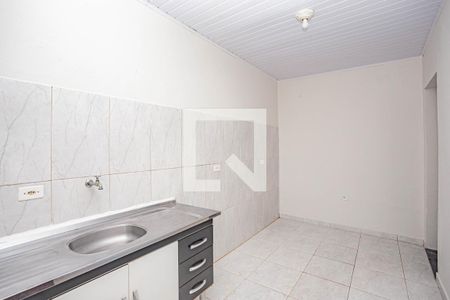 Cozinha de casa para alugar com 1 quarto, 26m² em Vila das Merces, São Paulo