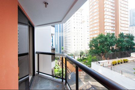 Varanda da Sala de apartamento para alugar com 2 quartos, 80m² em Jardins, São Paulo