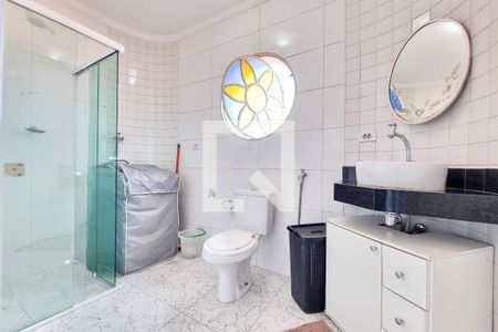 Banheiro da Suíte / Lavanderia de apartamento para alugar com 1 quarto, 33m² em Monte Castelo, São José dos Campos