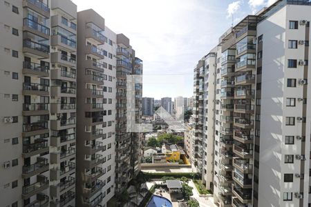 Varanda da Sala vista de apartamento para alugar com 1 quarto, 40m² em Cachambi, Rio de Janeiro