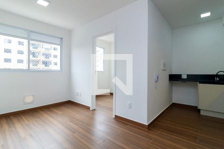 Sala de apartamento para alugar com 2 quartos, 34m² em Jardim Promissao, São Paulo
