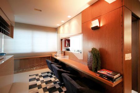 Área de Jantar de apartamento à venda com 3 quartos, 175m² em Cruzeiro, Belo Horizonte