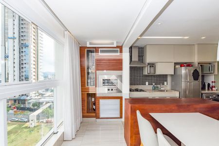 Varanda da Sala de apartamento à venda com 2 quartos, 70m² em Vila da Serra, Nova Lima