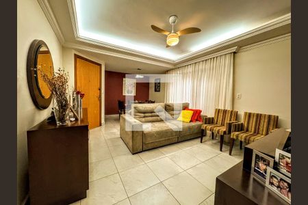 Sala  de apartamento à venda com 3 quartos, 144m² em União, Belo Horizonte