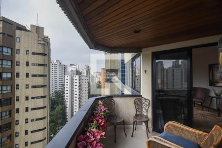 Varanda de apartamento à venda com 3 quartos, 137m² em Vila Andrade, São Paulo