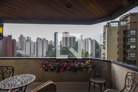Varanda de apartamento à venda com 3 quartos, 137m² em Vila Andrade, São Paulo