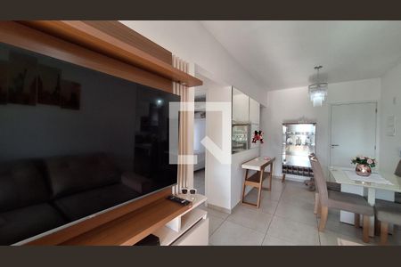 Sala de apartamento para alugar com 2 quartos, 80m² em Ocian, Praia Grande