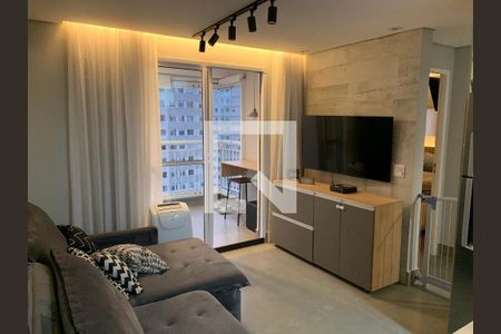 Sala  de apartamento à venda com 2 quartos, 48m² em Cambuci, São Paulo