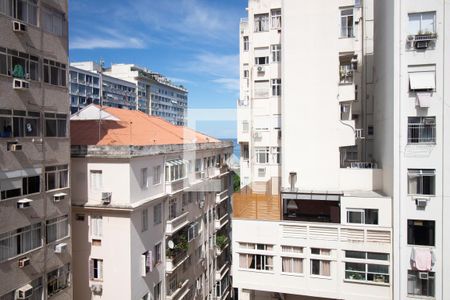 Vista do Quarto 1 - praia de apartamento à venda com 3 quartos, 80m² em Copacabana, Rio de Janeiro