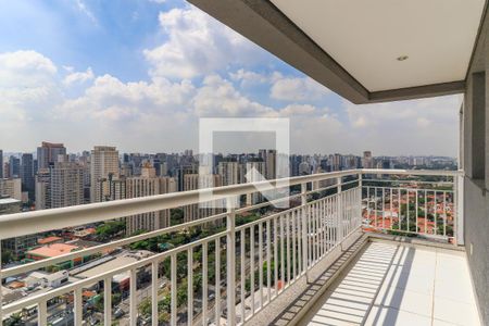 Varanda da Sala de apartamento para alugar com 2 quartos, 100m² em Brooklin Paulista, São Paulo