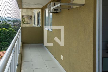 Varanda da Sala de apartamento para alugar com 2 quartos, 69m² em Taquara, Rio de Janeiro