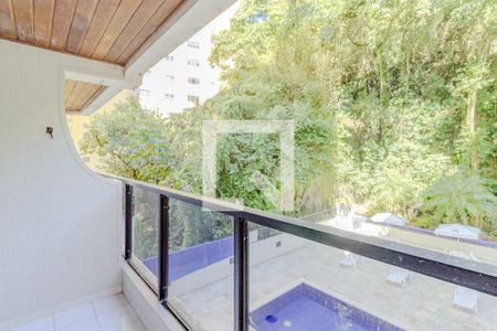 Varanda da Sala de apartamento para alugar com 3 quartos, 104m² em Centro, Guarujá