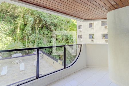 Varanda da Sala de apartamento para alugar com 3 quartos, 104m² em Centro, Guarujá