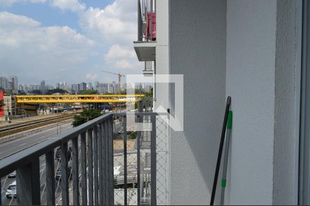 Varanda da Sala de apartamento à venda com 2 quartos, 37m² em Cambuci, São Paulo