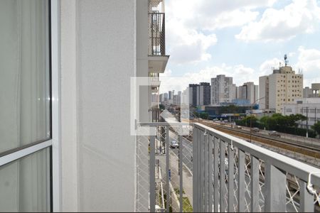 Varanda da Sala de apartamento à venda com 2 quartos, 37m² em Cambuci, São Paulo