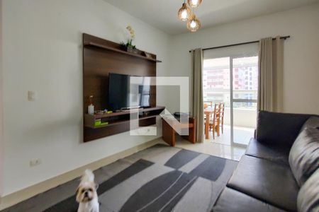 Sala de apartamento para alugar com 2 quartos, 86m² em Vila Caiçara, Praia Grande