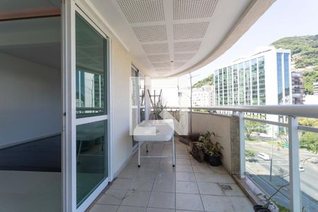 Varanda de apartamento para alugar com 2 quartos, 171m² em Humaitá, Rio de Janeiro