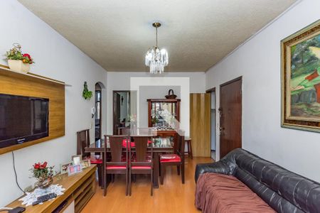 Sala de apartamento à venda com 3 quartos, 80m² em Conjunto Califórnia, Belo Horizonte