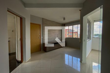 Sala de apartamento para alugar com 3 quartos, 80m² em Caiçara-adelaide, Belo Horizonte