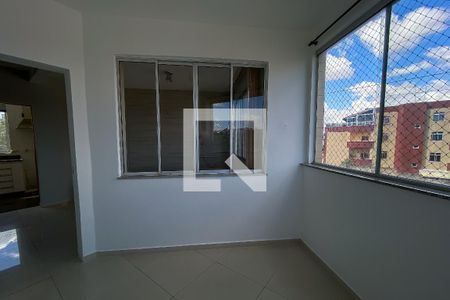Varanda de apartamento para alugar com 3 quartos, 80m² em Caiçara-adelaide, Belo Horizonte