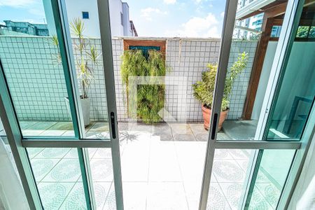 Varanda em "U" / espaço gourmet de apartamento à venda com 4 quartos, 288m² em São José, Belo Horizonte