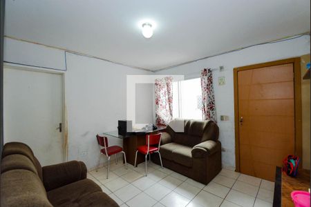 Sala de apartamento para alugar com 2 quartos, 43m² em Vila Nova Bonsucesso, Guarulhos