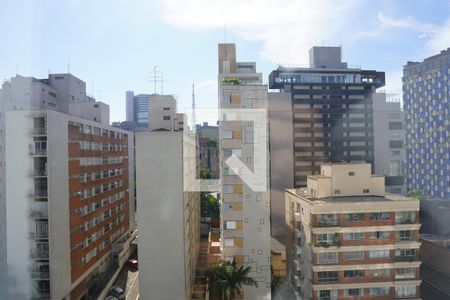 Vista do Quarto de apartamento para alugar com 1 quarto, 60m² em Pinheiros, São Paulo