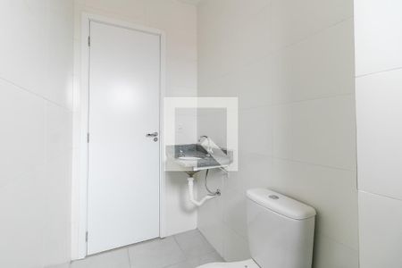 Banheiro de apartamento à venda com 1 quarto, 35m² em Parque São Jorge, São Paulo