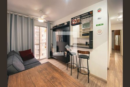 Sala de apartamento para alugar com 2 quartos, 55m² em Jardim das Vertentes, São Paulo