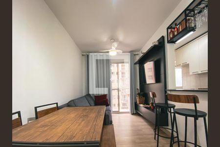 Sala de apartamento para alugar com 2 quartos, 55m² em Jardim das Vertentes, São Paulo