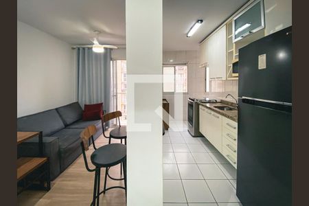 Sala de apartamento para alugar com 2 quartos, 55m² em Jardim das Vertentes, São Paulo