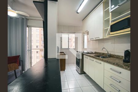 Cozinha de apartamento para alugar com 2 quartos, 55m² em Jardim das Vertentes, São Paulo