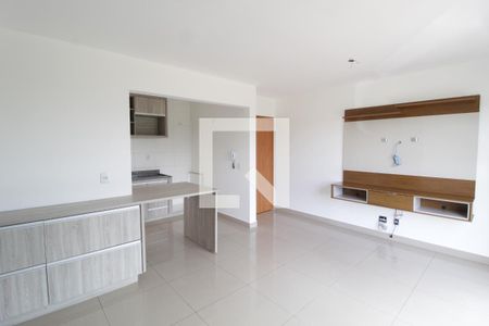 Sala de apartamento para alugar com 2 quartos, 55m² em Jardim Inconfidência, Uberlândia