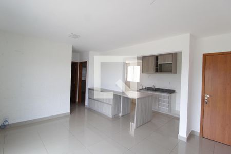 Sala de apartamento para alugar com 2 quartos, 55m² em Jardim Inconfidência, Uberlândia