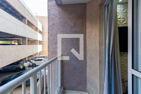 Varanda da Sala de apartamento para alugar com 2 quartos, 52m² em Sítio da Figueira, São Paulo