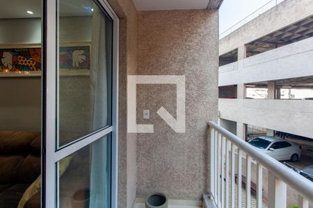 Varanda da Sala de apartamento para alugar com 2 quartos, 52m² em Sítio da Figueira, São Paulo