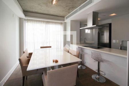 Sala de apartamento à venda com 1 quarto, 80m² em Vila Nova Conceição, São Paulo