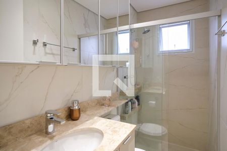 Apartamento à venda com 69m², 3 quartos e 2 vagasBanheiro da Suíte