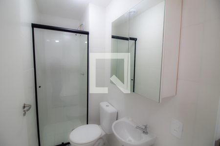 Banheiro de apartamento para alugar com 2 quartos, 35m² em Jardim Promissao, São Paulo