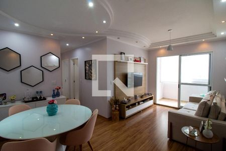 Sala de apartamento à venda com 3 quartos, 87m² em Vila Rosália, Guarulhos
