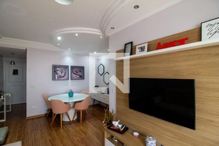 Sala de apartamento à venda com 3 quartos, 87m² em Vila Rosália, Guarulhos