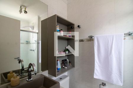 Banheiro da Suíte de apartamento à venda com 3 quartos, 87m² em Vila Rosália, Guarulhos