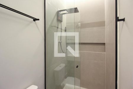 Banheiro da Suíte de apartamento para alugar com 1 quarto, 50m² em Itaim Bibi, São Paulo